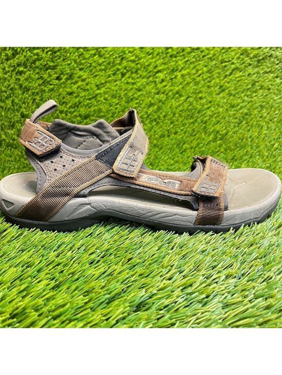 Teva Tanza Mens Size 9 Brown Gray Beach Walking Outdoor Strappy Hiking Sandals main image 8